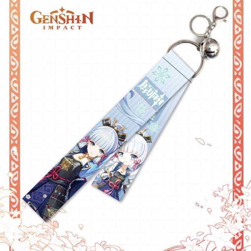 Брелок "Genshin Impact" Аяка (ribbon)