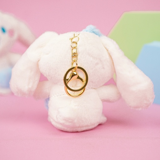 Мягкий брелок "Синнамон" голубой, 10 см