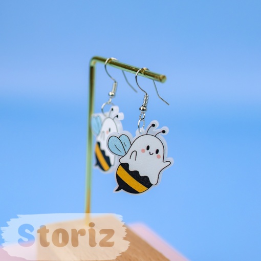 Серьги "Cute Bee" C62