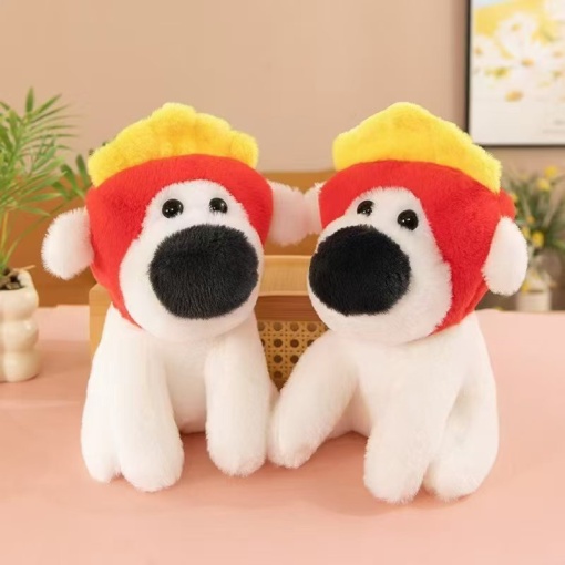 Мягкая игрушка "Собачка-картошка фри" 20см