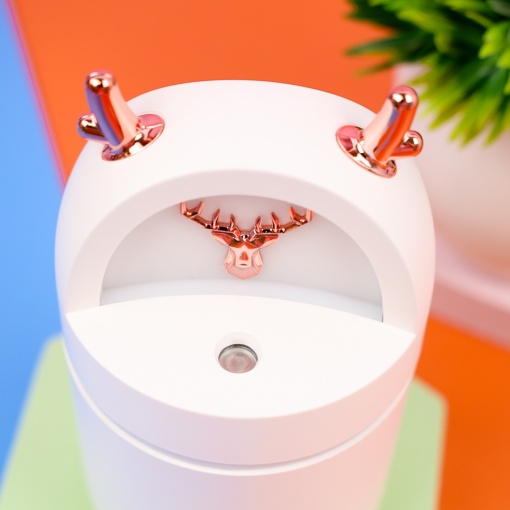 Мини-увлажнитель "Олень" белый (USB) оптом