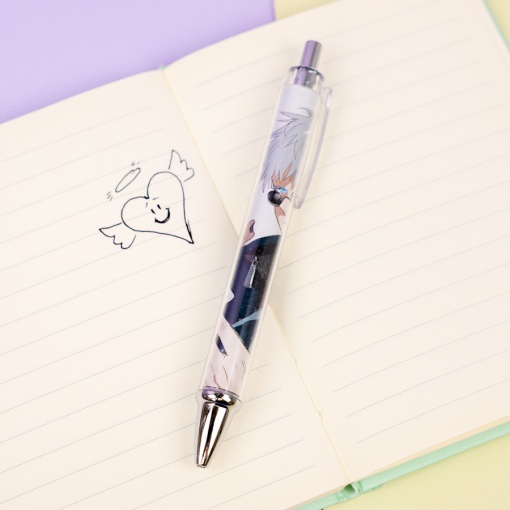 Ручка "Магическая битва" Сатору Годжо №1 (черный)