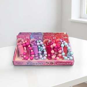 Блеск для губ "Romantic rain" bracelet, в ассортименте 1шт