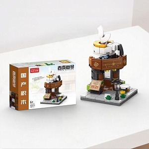 Конструктор "Crea street" CoffeeShop №8755-5 (129 деталей)