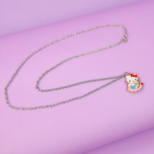 Кулон на цепочке "Kt" №5