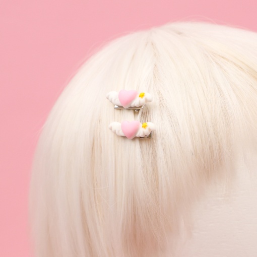 Заколка для волос "Крылья любви"