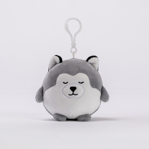 Мягкий брелок "Хаски" 8 см