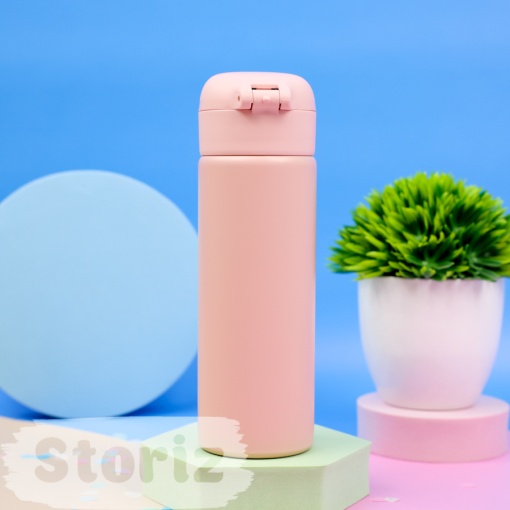 Термос "Cute puppy" №6445 розовый, 390 мл. оптом