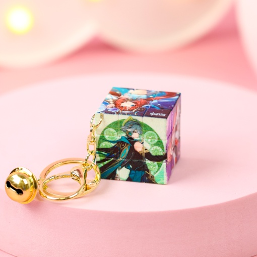 Брелок "Кубик-головоломка", genshin