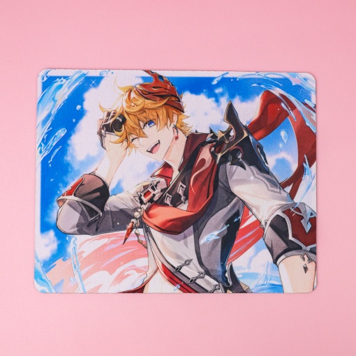 Коврик для мыши "Genshin Impact" Тарталья, 25x20 см
