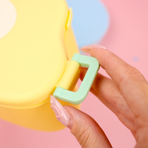 Ланчбокс "Облако" желтый оптом