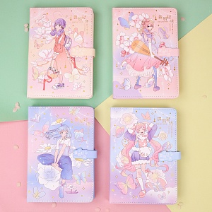 Блокнот "Music girl" №3654, 185x130 мм