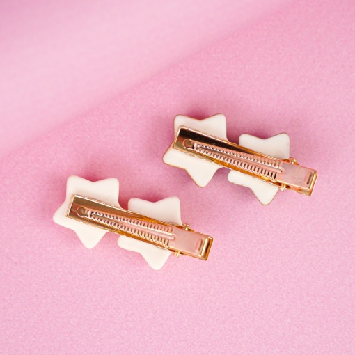 Набор заколок для волос "Звёздочки" 2 шт.