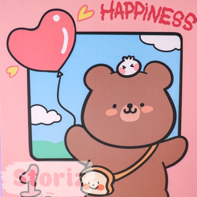 Зеркало настольное "Happiness" 21*15*19см
