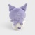 Мягкая игрушка "Куро" фиолетовое сердце, 25см