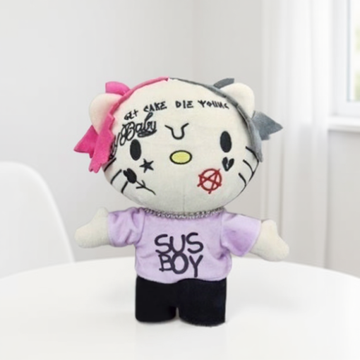 Мягкая игрушка "Лил Пип" белый, 24см