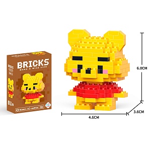 Конструктор "Briks Vinnie Bear" №19 (144 детали)