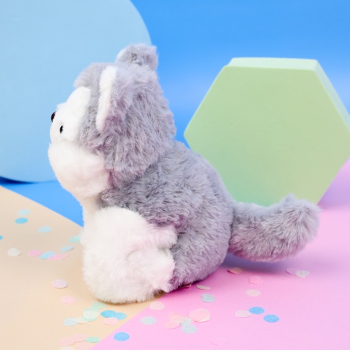 Мягкая игрушка-браслет "Волк" 23см