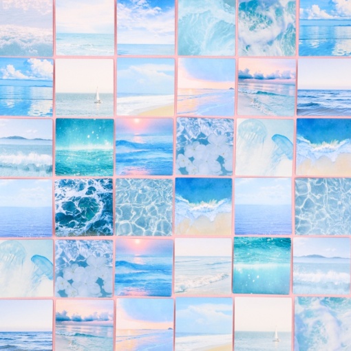 Набор наклеек "Sky and Sea", 46 шт.