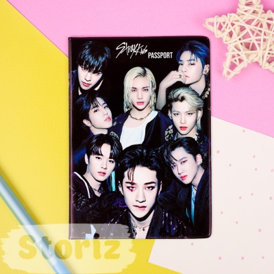 Обложка на паспорт "K-POP" StrayKids, STORIZ