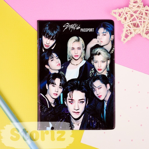 Обложка на паспорт "K-POP" StrayKids, STORIZ