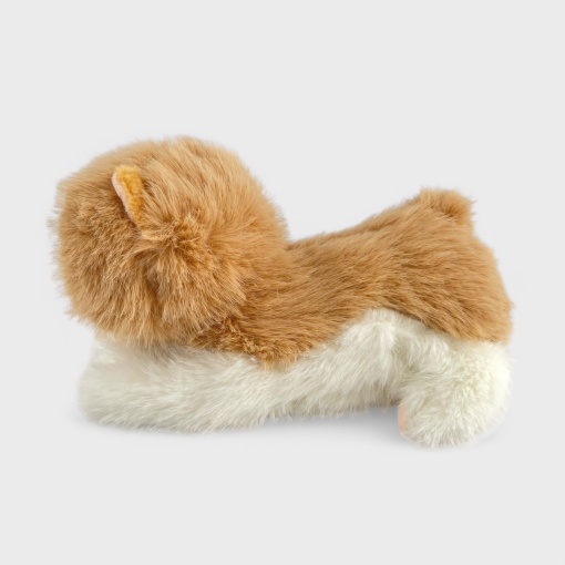 Мягкая игрушка "Lazy Cat" коричнево-белый, 25см
