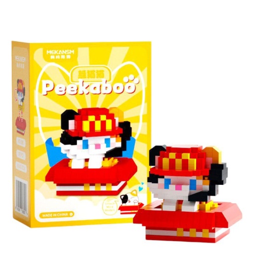 Конструктор "Peekaboo" котик-макдональдс, K385 (378 деталей)