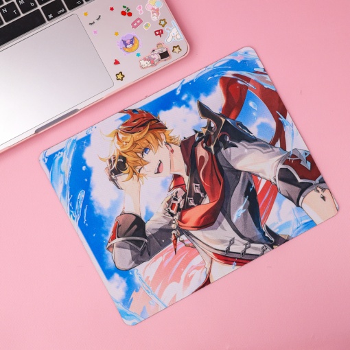 Коврик для мыши "Genshin Impact" Тарталья, 25x20 см