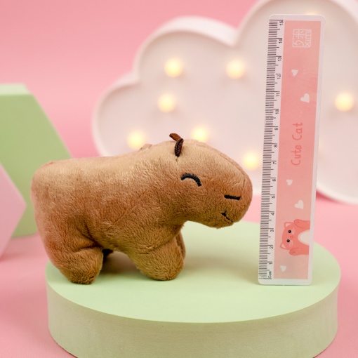 Мягкий брелок "Капибара" 12 см