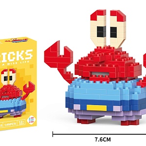 Конструктор "Briks Mr Krabs" №2601-43 (149 деталей)