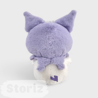 Мягкая игрушка "Куро" фиолетовое сердце, 25см