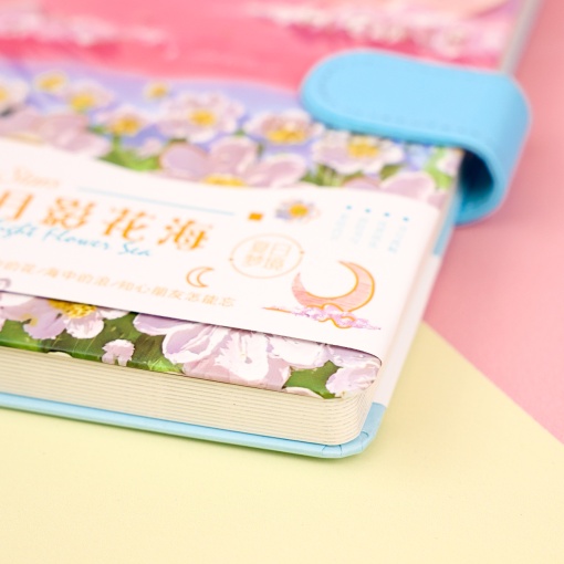 Блокнот "Flower and Sea" 12,8х18см