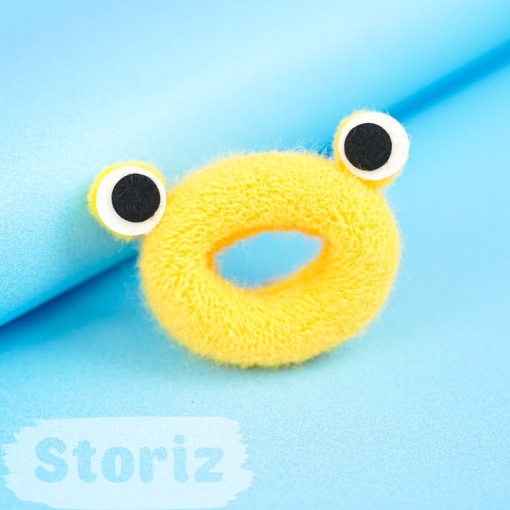 Резинка для волос "Frog" желтый