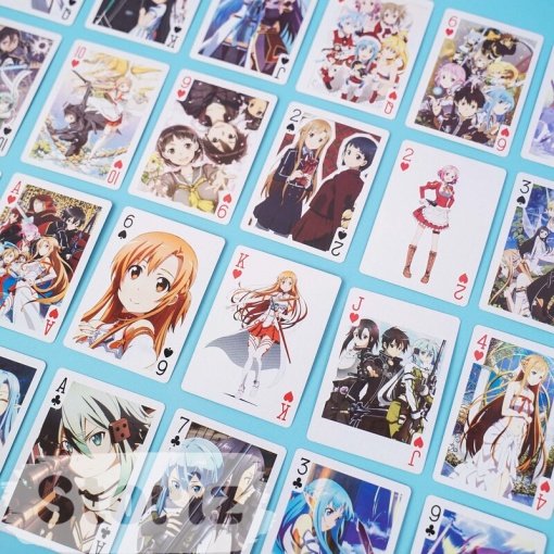 Игральные карты "Sword Art Online"