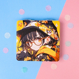 Зеркальце карманное "Anime Girl" 506Z42