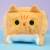 Мягкая игрушка "Котенок" рыжий, 15 см