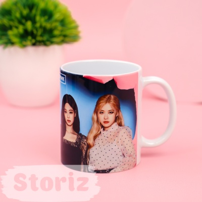 Кружка "K-pop" Black Pink №1, 300 мл оптом со склада!