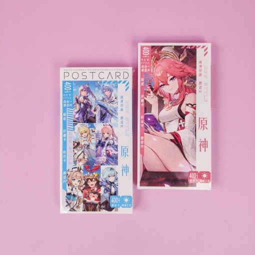 Набор почтовых открыток "Genshin Impact" G