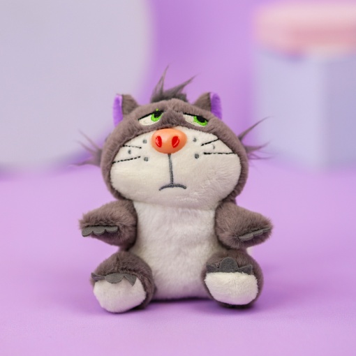 Мягкий брелок "Хмурый Кот" 12 см