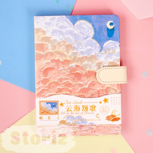 Блокнот "Sea and Clouds" 12,8х18см