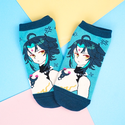 Мини-носочки "Genshin Impact" р. 36-38, в ассортименте 1шт