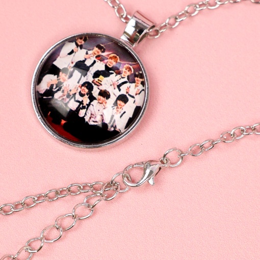 Кулон на цепочке "K-POP" Stray Kids, круглый